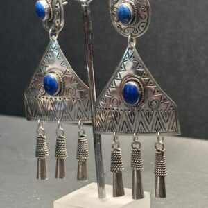 Brincos Ametista em Prata 925